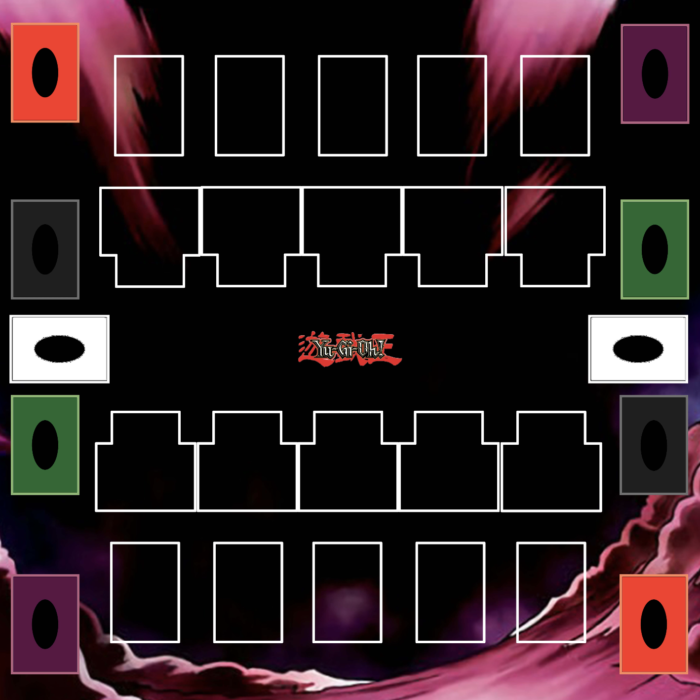2 player play mat 3rd quality material